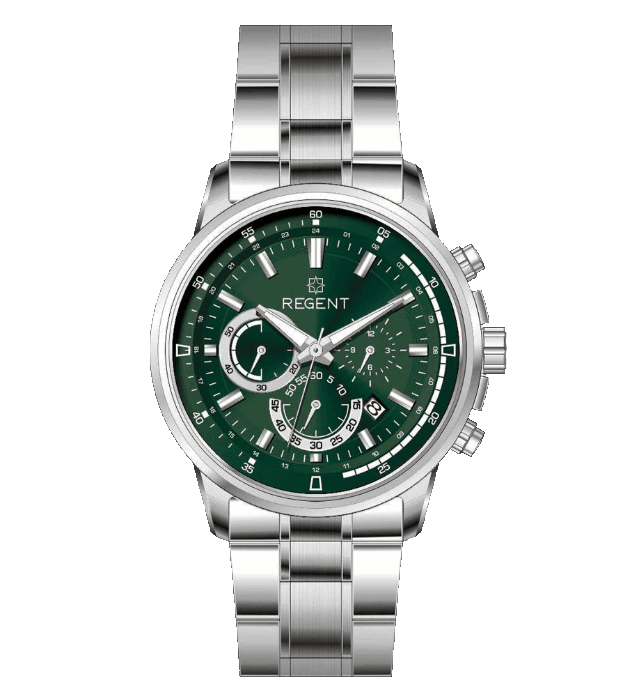 REGENT Emerald Deep Flight Chronograph